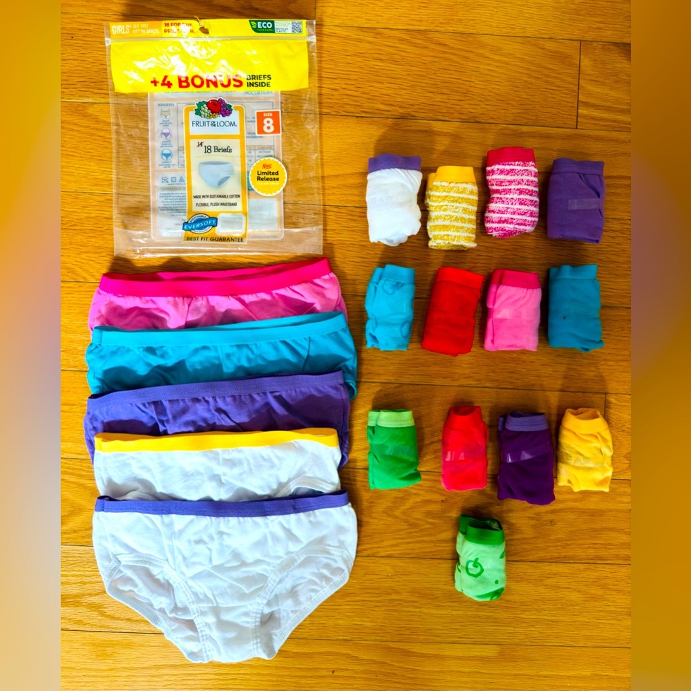 Brand new girls underwear size 8